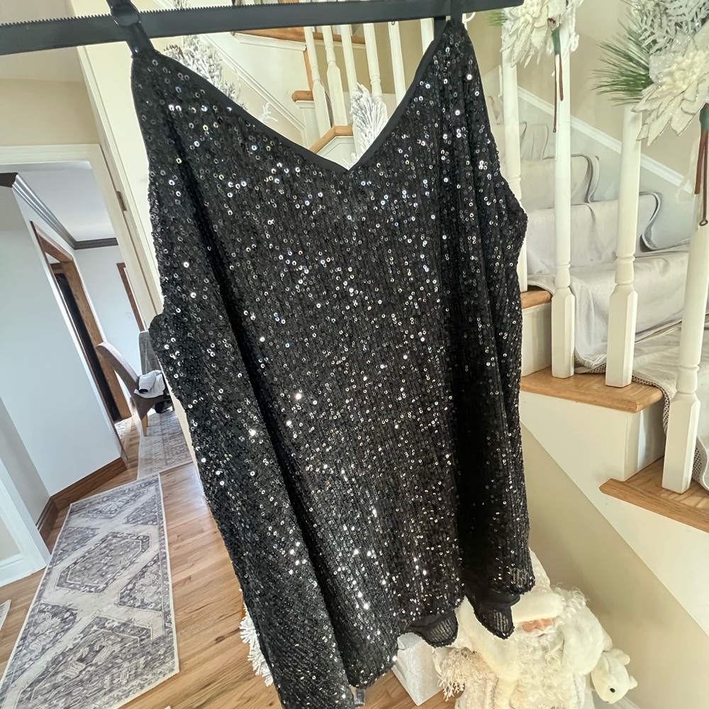 Torrid Black, Sequined Cami